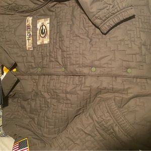 Nike Woman’s snap up military windbreaker Green Bay Packers side line gear